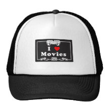 J'aime des films avec le talent de film silencieux casquette de camionneur