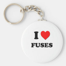 J'aime des fusibles porte-clef