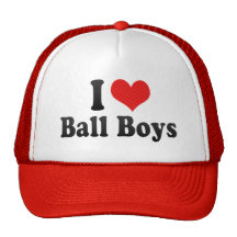 J'aime des garçons de boule casquettes