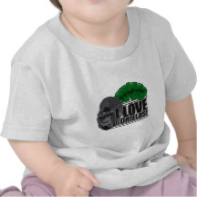 J'aime des gorilles t-shirt