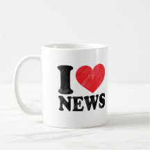 J'aime des nouvelles tasse