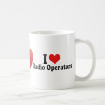 J'aime des opérateurs radios mugs à café