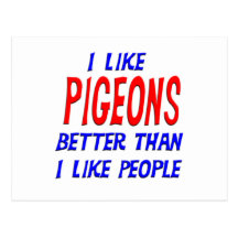 J'aime des pigeons meilleurs que j'aime la carte p