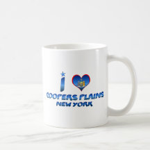 J'aime des plaines de tonneliers, New York Tasses