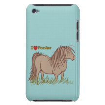 J'aime des poneys coques iPod touch 