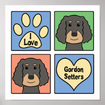 J'aime des poseurs de Gordon Affiches