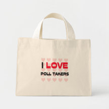 J'AIME DES PRENEURS DE SCRUTIN SACS EN TOILE