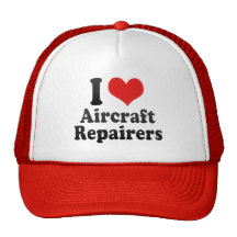 J'aime des réparateurs d'avions casquettes de camionneur