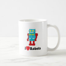 J'aime des robots ! tasse