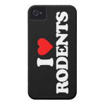 J'AIME DES RONGEURS COQUES Case-Mate iPhone 4