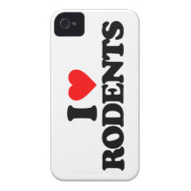 J'AIME DES RONGEURS ÉTUIS iPhone 4