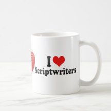 J'aime des scénaristes tasse à café