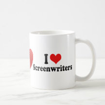 J'aime des scénaristes tasse à café