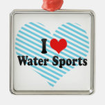 J'aime des sports aquatiques décoration de noël