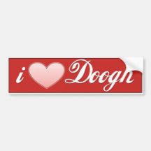 J'aime Doogh Adhésif Pour Voiture