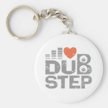 J'aime Dubstep Porte-clefs