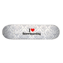 J'aime faire du surf des neiges plateaux de skateboards