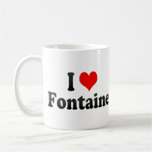 J'aime Fontaine, France Tasse