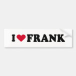 J'AIME FRANK ADHÉSIFS POUR VOITURE