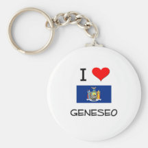 J'aime Geneseo New York Porte-clef