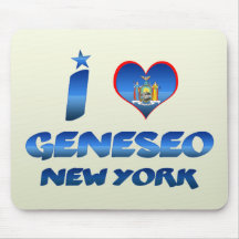 J'aime Geneseo, New York Tapis De Souris