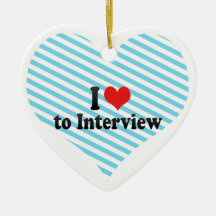 J'aime interviewer décorations de noël