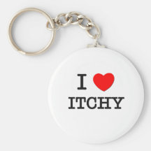 J'aime irritant porte-clefs