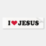 J'AIME JÉSUS AUTOCOLLANTS POUR VOITURE