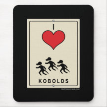 J'aime Kobolds Tapis De Souris