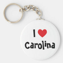 J'aime la Caroline Keychain Porte-clefs