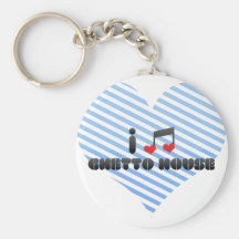 J'aime la Chambre de ghetto Porte-clefs