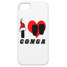 J'aime la conception de Conga iPhone 5 Case