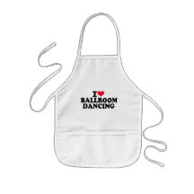 J'aime la danse de salon tabliers