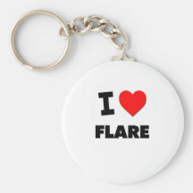 J'aime la fusée porte-clés