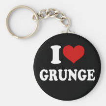 J'aime la grunge porte-clef