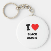 J'aime la magie noire porte-clef