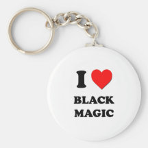 J'aime la magie noire porte-clefs