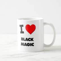 J'aime la magie noire tasse