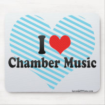J'aime la musique de chambre tapis de souris