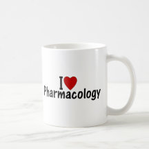 J'aime la pharmacologie tasses