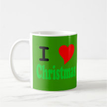 J'aime la tasse de Chambre de pain d'épice de Noël
