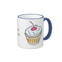 J'aime la tasse de petits gâteaux