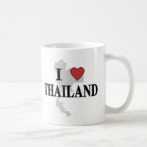 J'aime la Thaïlande tasses