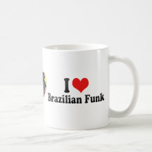 J'aime la trouille brésilienne tasse