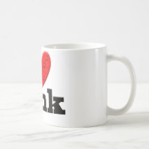 J'aime la trouille tasse à café