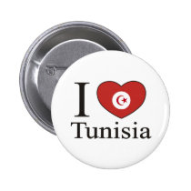 J'aime la Tunisie boutons publicitaires
