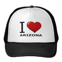 J'AIME L'ARIZONA CASQUETTES DE CAMIONNEUR