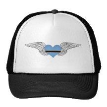 J'aime le Botswana - ailes Casquettes De Camionneur