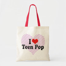 J'aime le bruit de l'adolescence sacs fourre-tout