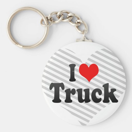 J'aime le camion porte-clef